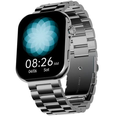 R-09 Luxe Smart Watch Metallic Body | Always on Screen | Amoled Display