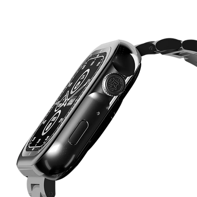 R-09 Luxe Smart Watch Metallic Body | Always on Screen | Amoled Display