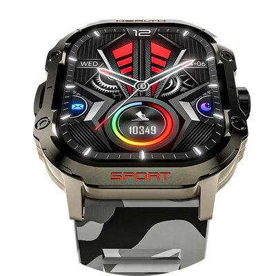 R-013 Rugged Smart Watch Amoled + AOD display | 550 Nits Brightness | Rugged Design