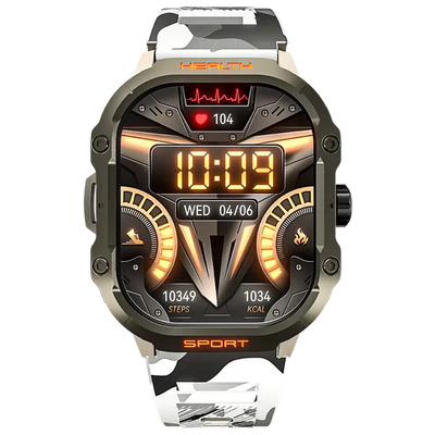 R-013 Rugged Smart Watch Amoled + AOD display | 550 Nits Brightness | Rugged Design