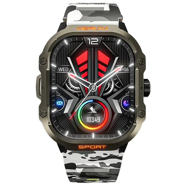 R-013 Rugged Smart Watch Amoled + AOD display | 550 Nits Brightness | Rugged Design