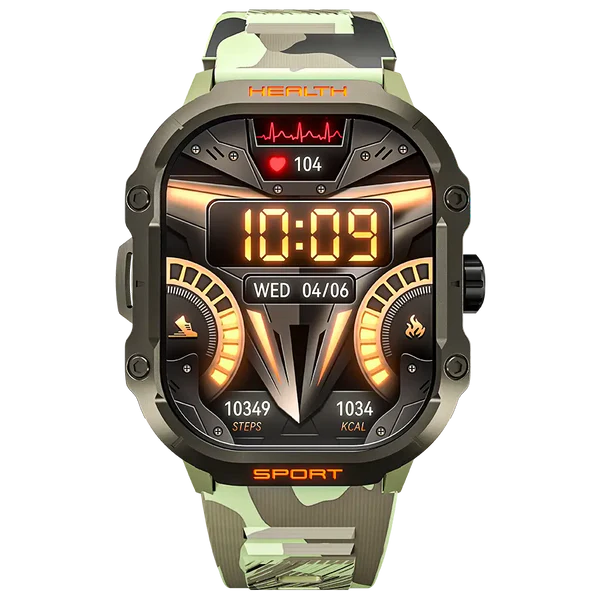 R-013 Rugged Smart Watch Amoled + AOD display | 550 Nits Brightness | Rugged Design