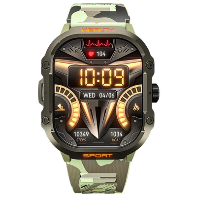 R-013 Rugged Smart Watch Amoled + AOD display | 550 Nits Brightness | Rugged Design