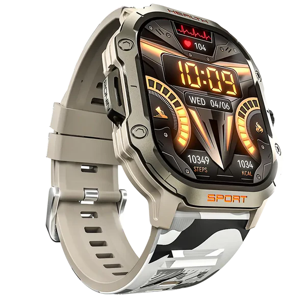 R-013 Rugged Smart Watch Amoled + AOD display | 550 Nits Brightness | Rugged Design