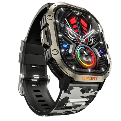 R-013 Rugged Smart Watch Amoled + AOD display | 550 Nits Brightness | Rugged Design