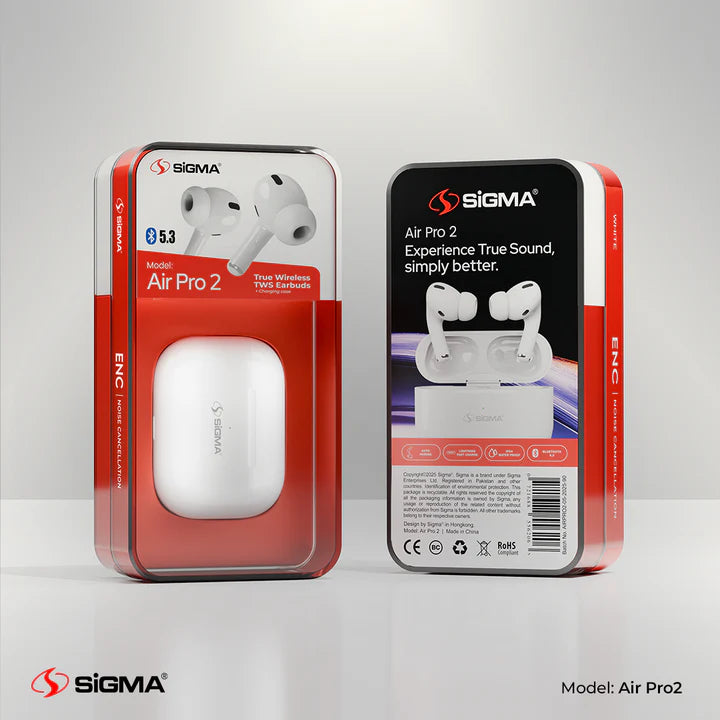 SiGMA Wireless Earbuds Air Pro 2