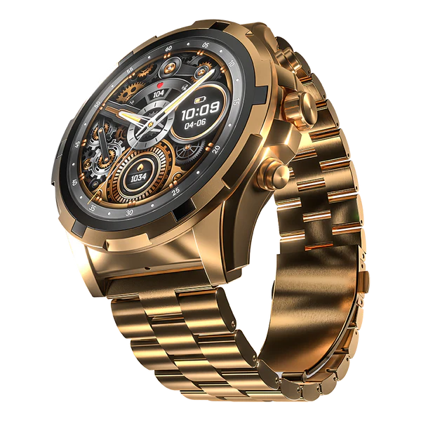 R-014 LUXE Smart Watch Amoled + AOD display | HD resolution | Luxury stainless steel built