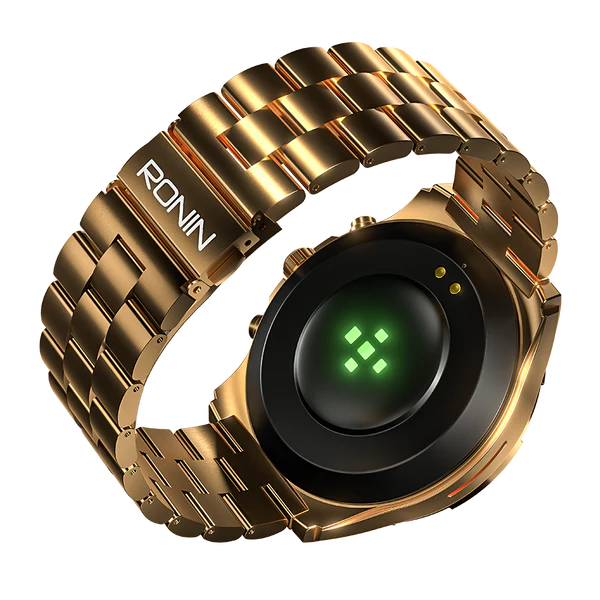 R-014 LUXE Smart Watch Amoled + AOD display | HD resolution | Luxury stainless steel built