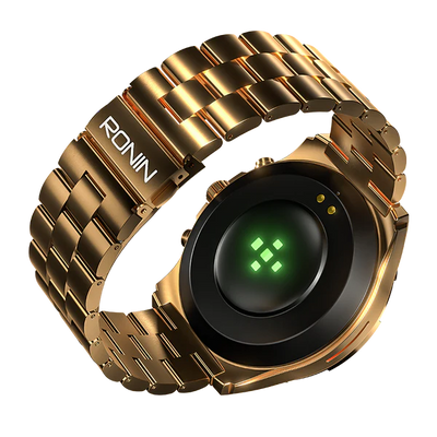 R-014 LUXE Smart Watch Amoled + AOD display | HD resolution | Luxury stainless steel built