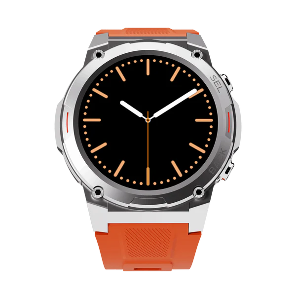 R-011 Smart Watch Metallic Finish | Amoled Display