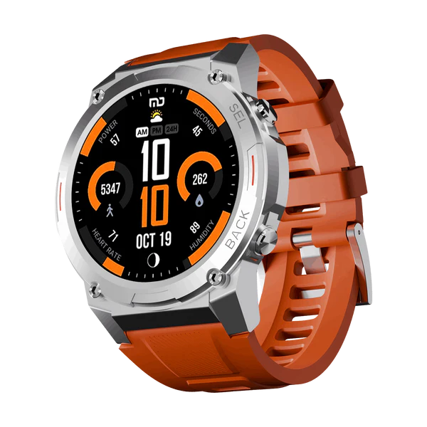 R-011 Smart Watch Metallic Finish | Amoled Display