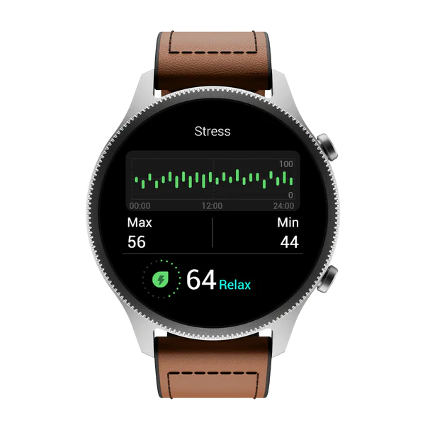 R-010 Ultra Faux Leather | Amoled Display | Metallic Body