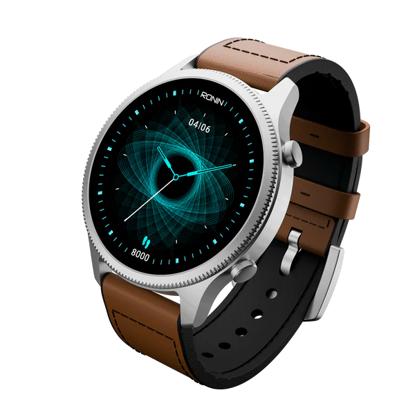 R-010 Ultra Faux Leather | Amoled Display | Metallic Body
