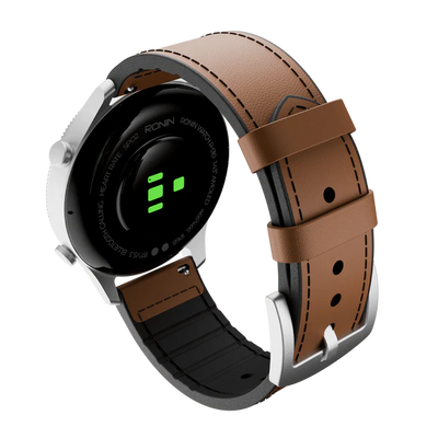 R-010 Ultra Faux Leather | Amoled Display | Metallic Body
