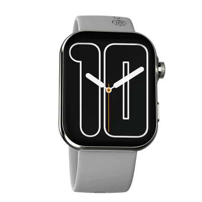 R-09 Smart Watch Metallic Body | Always on Screen | 1.96 Amoled Display