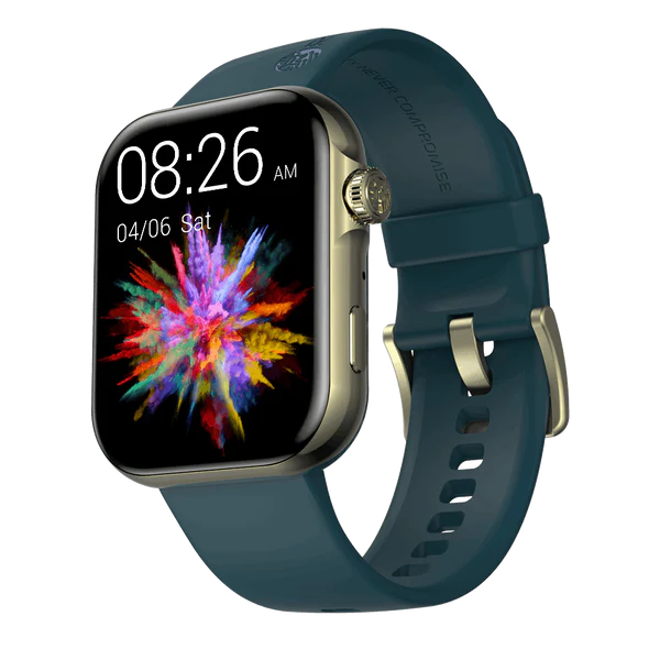 R-09 Smart Watch Metallic Body | Always on Screen | 1.96 Amoled Display