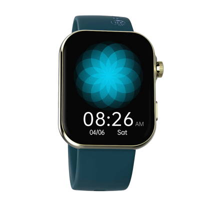 R-09 Smart Watch Metallic Body | Always on Screen | 1.96 Amoled Display