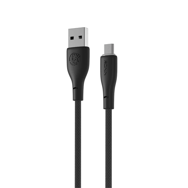 R-2030 Micro USB Cable 2m length | Braided wire | 2.4Amp