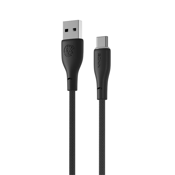 R-2030 Type-C Cable 2m length | Braided wire | 3.0 - Amp Charging