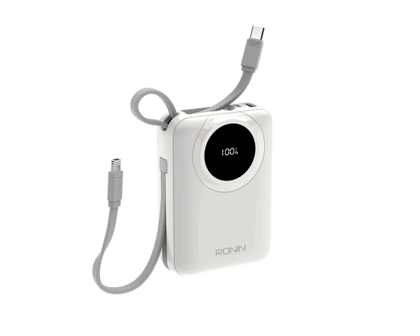 Ion | R-4035 Power Bank 20,000mAh Type-C Output 22.5W | iOS Cable Output 20W