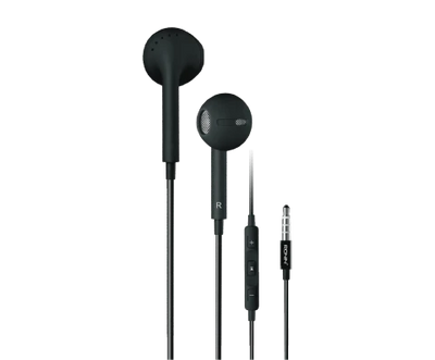 R-5 Handsfree Half-In-Ear | 14mm Driver | Thunderous Bass | 3.5mm Jack