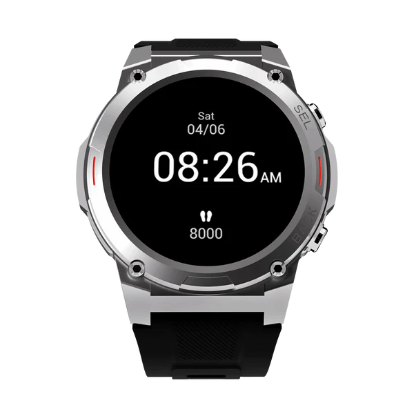 R-011 Smart Watch Metallic Finish | Amoled Display