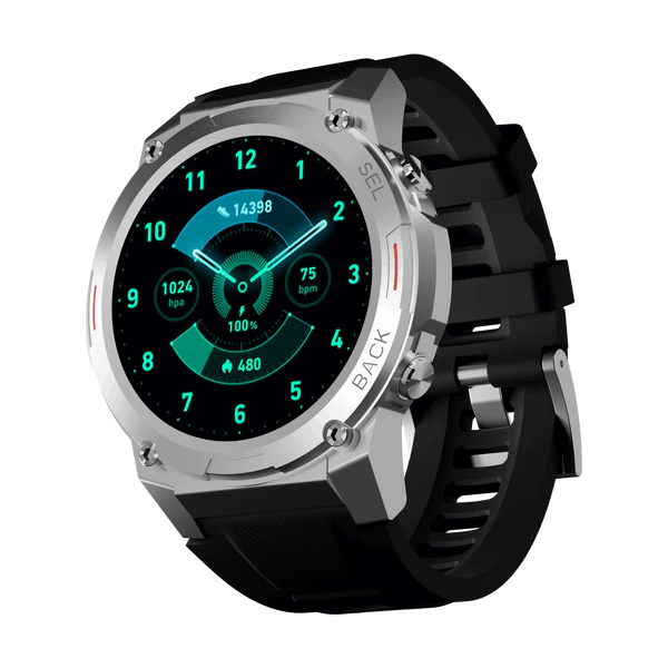R-011 Smart Watch Metallic Finish | Amoled Display